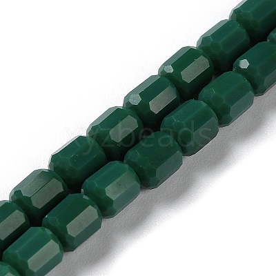 Opaque Glass Beads Strands GLAA-G112-03F-1