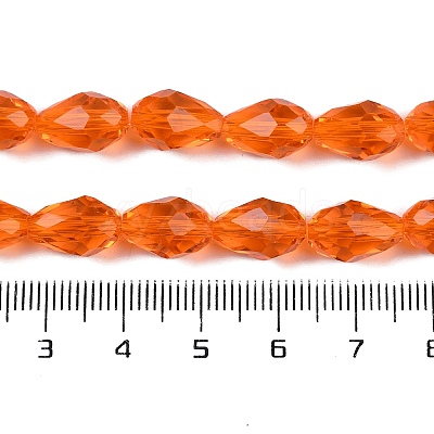 Transparent Glass Beads Strands EGLA-N013-T10mm-D09-1