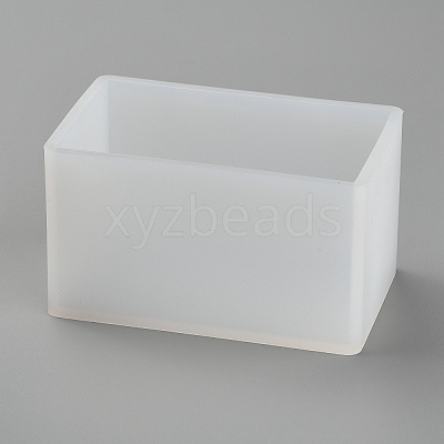 Cuboid Filled Silicone Molds X-DIY-J003-26C-1