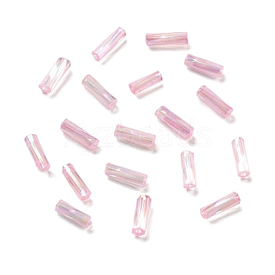 10G Ceylon Glass Twist Bugle Beads X-SEED-L012-01E-1