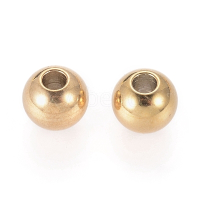 Ion Plating(IP) 202 Stainless Steel Rondelle Spacer Beads STAS-F094-06C-G-1