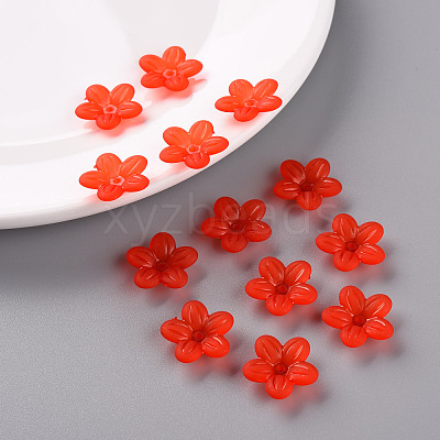 Frosted Acrylic Bead Caps MACR-S371-08A-712-1