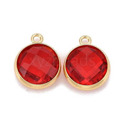 Glass Charms KK-C228-02G-10-1