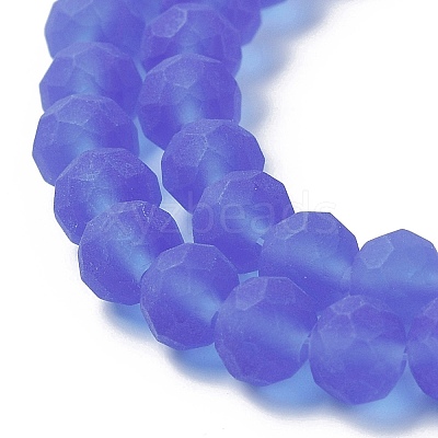Transparent Glass Beads Strands X1-EGLA-A034-T8mm-MD31-1