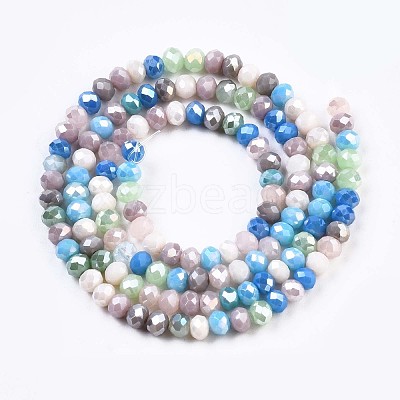 Glass Beads Strands GLAA-T006-16E-1