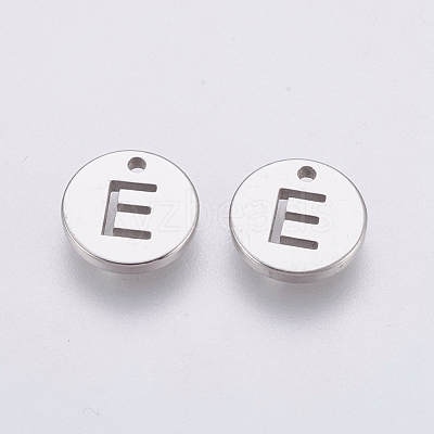 Non-Tarnish 304 Stainless Steel Charms STAS-P212-15P-25-1