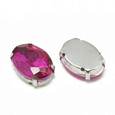 Sew on Rhinestone RGLA-T091-10x14mm-09P-1