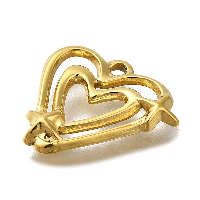 Ion Plating(IP) 304 Stainless Steel Pendants STAS-U031-10G-1