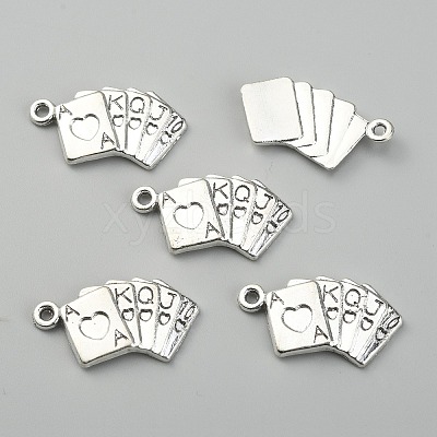 Tibetan Style Alloy Pendants X-FIND-CJC0016-10AS-1