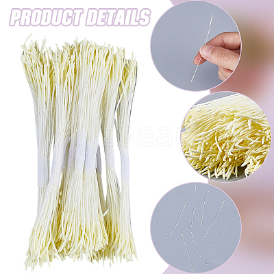 Rope with Plaster Artificial Fzlower Core for Hairpin Accessories DIY-WH20010-10B-1