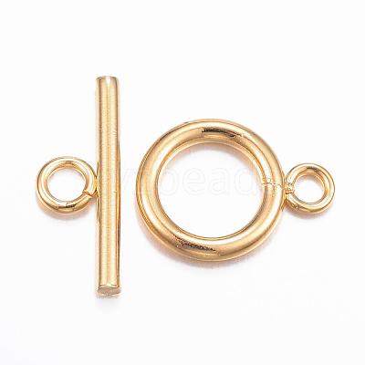 304 Stainless Steel Toggle Clasps STAS-H380-03G-1