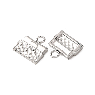 304 Stainless Steel Charms STAS-Z167-02P-09-1