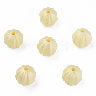 Spray Painted Acrylic Beads MACR-T037-01A-1