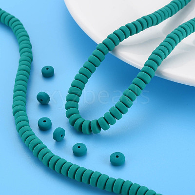 Handmade Polymer Clay Beads Strands CLAY-N008-008-70-1