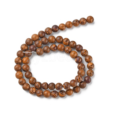 Natural Miriam Stone Beads Strands G-G0003-C05-C-1