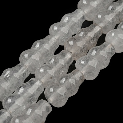 Natural Quartz Crystal Beads Strands G-C039-A12-1