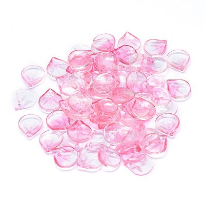 Transparent Glass Charms GLAA-H016-05E-10-1