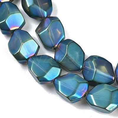 Electroplate Glass Beads Strands EGLA-C009-01A-FR06-1