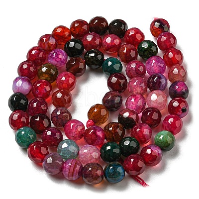 Natural Agate Beads Strands X-G-C082-A01-15-1