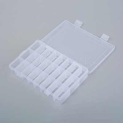 Plastic Removable Bead Containers CON-WH0070-84C-1