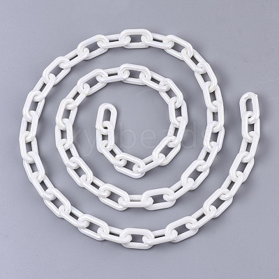 Acrylic Opaque Cable Chains X-PACR-N009-002J-1
