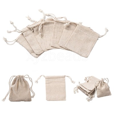 Cotton Packing Pouches Drawstring Bags X-ABAG-R011-8x10-1