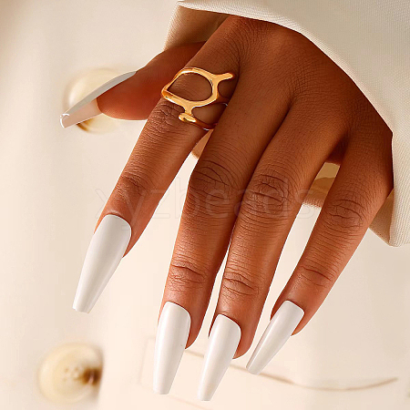 Brass Cuff Rings UD0952-1
