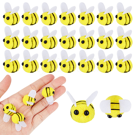 Plush Bees AJEW-WH0348-144-1