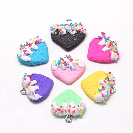 Handmade Polymer Clay Pendants CLAY-Q240-006-1