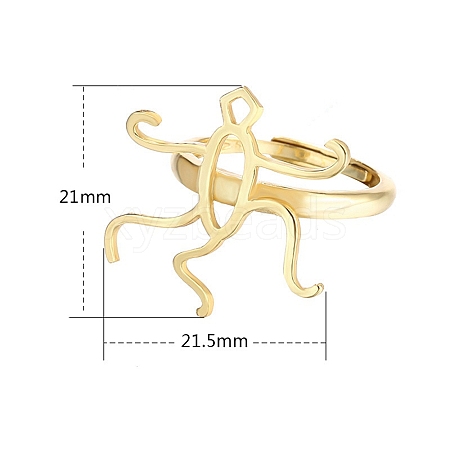 Adjustable 925 Silver Ring Adjustable Ring Findings PW-WG95003-20-1