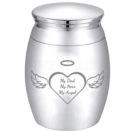 CREATCABIN Alloy Cremation Urn Kit AJEW-CN0001-10P-1