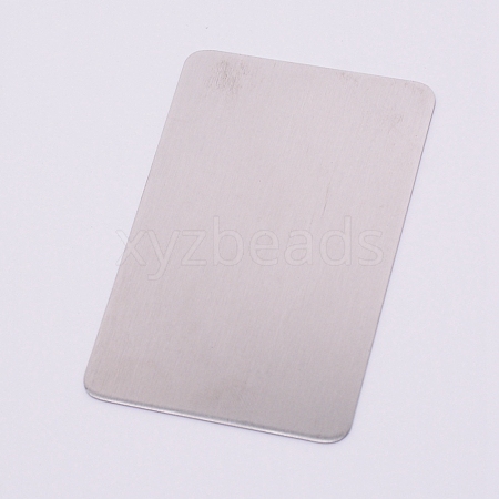 201 Stainless Steel Card DIY-WH0199-28A-1