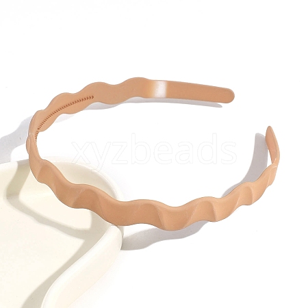 Plastic Wavy Hair Bands for Girls Women PW-WG53FC4-05-1