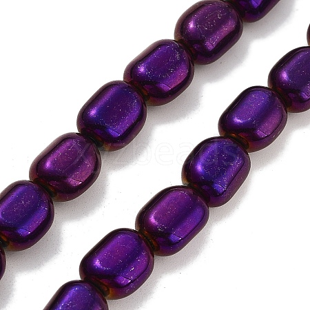 Synthetic Non-magnetic Hematite Beads Strands G-P545-F01-01C-1