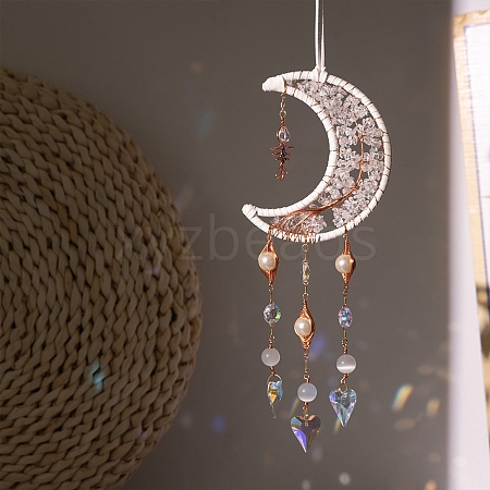 Natural Quartz Crystal Wind Chime PW-WG06E36-07-1