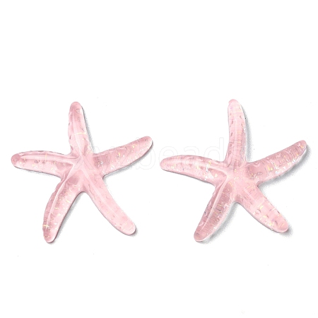 Translucent Resin Sea Animal Cabochons RESI-B016-01B-1