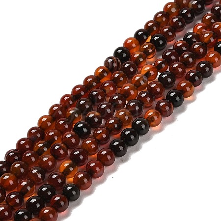 Natural Carnelian Beads Strands X-G-B079-A03-01-1