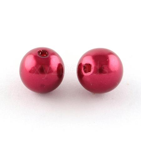 ABS Plastic Imitation Pearl Round Beads SACR-S074-16mm-A38-1