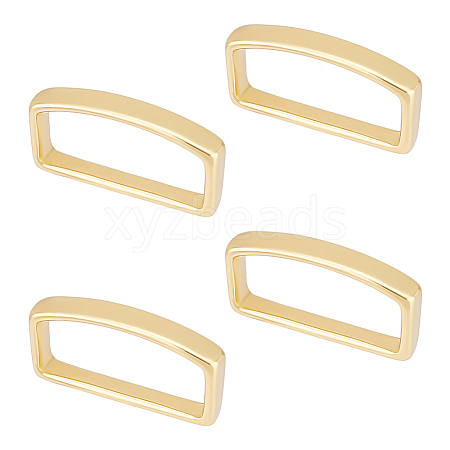 Brass Loop Keepers KK-WH0083-09C-G-1