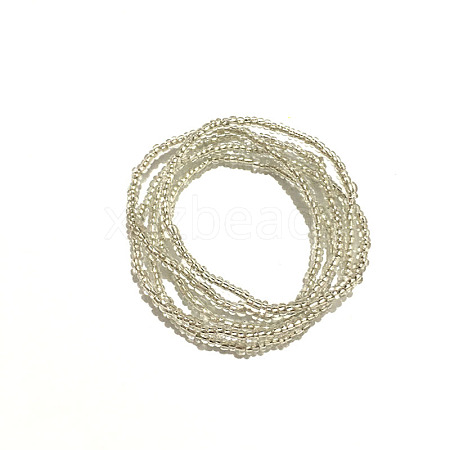 Glass Seed Beaded Waist Beads WG0248E-06-1