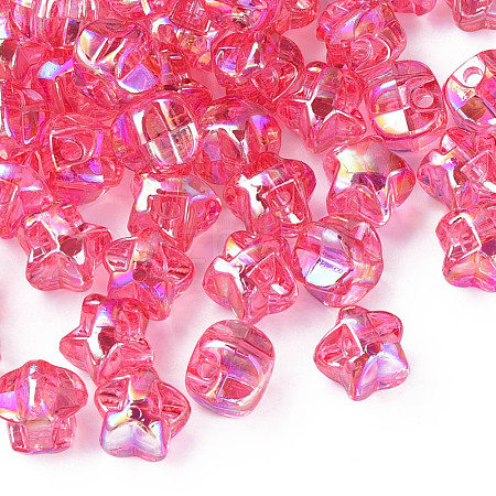 1-Hole Transparent Acrylic Buttons MACR-S373-129-C01-1