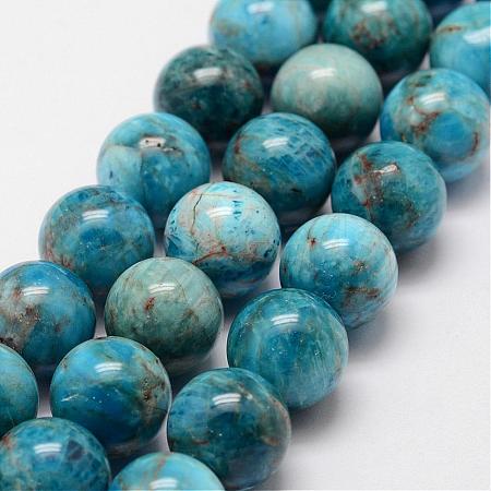 Natural Apatite Beads Strands G-D856-01-14mm-1