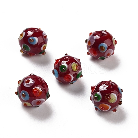 Handmade Lampwork Beads LAMP-F022-03F-1