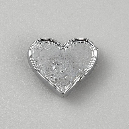 Alloy Slide Charms Cabochon Settings FIND-WH20031-11B-P-1
