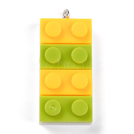 Resin Pendants RESI-E017-C03-1