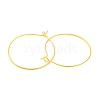 Brass Wine Glass Charm Rings Hoop Earrings X-EC067-3G-3