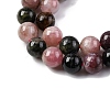 Natural Multicolor Tourmaline Beads Strands G-L608-B01-02-4
