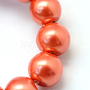 Baking Paint Glass Pearl Bead Strands X1-HY-Q003-3mm-38-3
