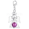 Alloy Angel Pendant Decorations KEYC-PW0009-04H-1