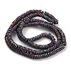 Electroplated Synthetic Non-magnetic Hematite Beads Strands G-H020-M01-19-2